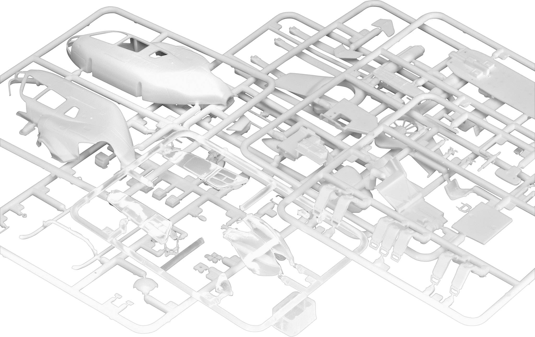 Revell 04986 Airbus EC-135 Air-Glaciers Helikopter Bausatz 1:72