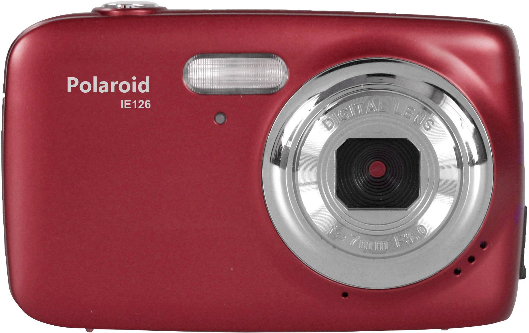 Polaroid E-126 Digitalkamera 18 Megapixel Opt. Zoom: 3 x Rot