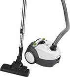 Clatronic Staubsauger mit Beutel BS 1300 700 W EEK A Weiß, Grau