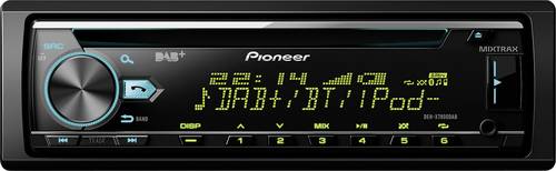 Pioneer DEH-X7800DAB Autoradio DAB+ Tuner, Bluetooth®-Freisprecheinrichtung, Anschluss für Lenkrad