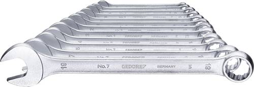 Image of Gedore 6091530 Ring-Maulschlüssel-Satz 12teilig 6 - 19mm