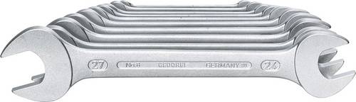 Gedore 6077540 double-Maulschlüssel-Satz 10teilig Schlüsselweite (