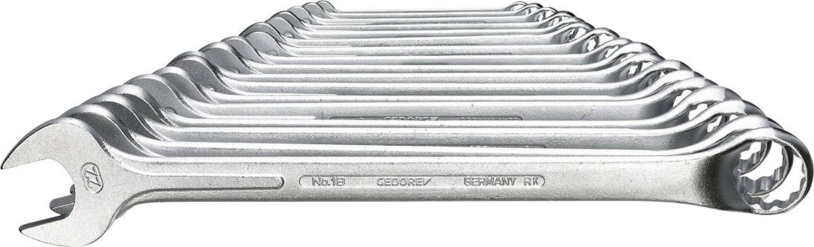 Gedore 6012680 Ring-Maulschlüssel-Satz 17teilig Schlüsselweite (Metrisch) 6 - 22mm