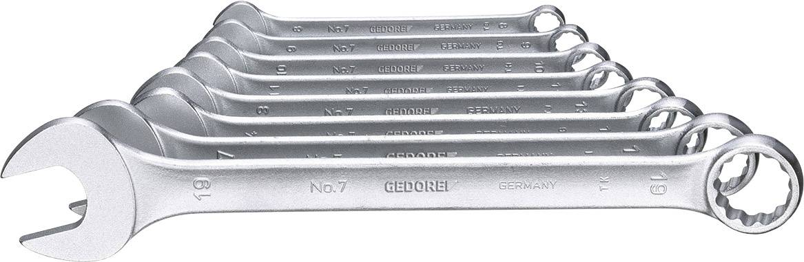 Gedore 6092850 Ring-Maulschlüssel-Satz 8teilig Schlüsselweite (Metrisch) 8 - 19mm
