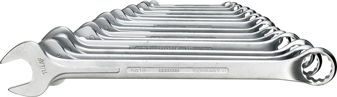 Gedore 6013650 Ring-Maulschlüssel-Satz 14teilig Schlüsselweite (Metrisch) 07 - 19mm Schlüsselweite (Zoll) 1/2" - 13/16"
