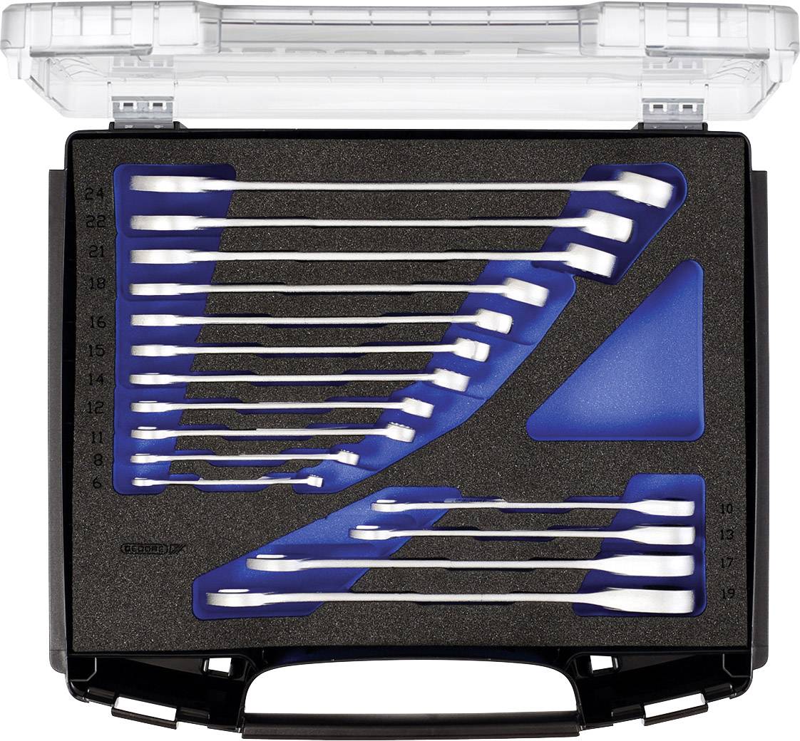 Gedore 2836114 Ring-Maulschlüssel-Satz 16teilig Schlüsselweite (Metrisch) 6 - 24mm