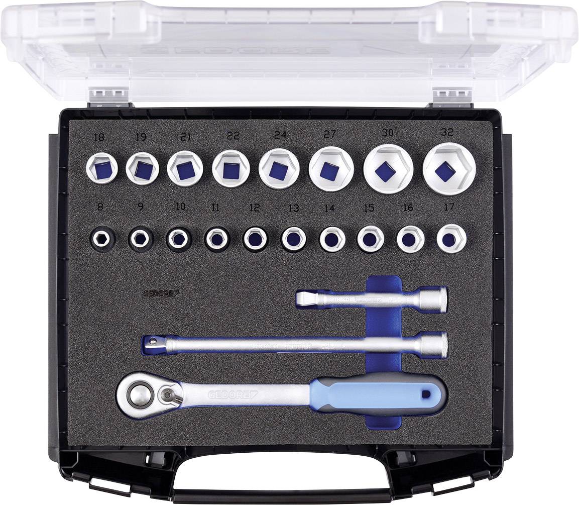 Gedore Steckschlüsselsatz metrisch 1/2" (12.5 mm) 2836084