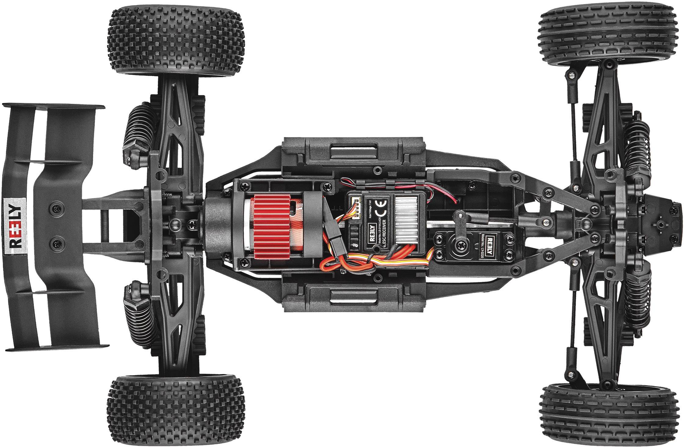 Reely Core Brushed 1:10 XS RC Modellauto Elektro Buggy Allradantrieb (4WD) RtR 2,4GHz