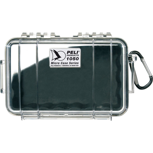 PELI Outdoor Box 050 1l (B x H x T) 191 x 79 x 129mm Schwarz, Transparent 1050-025-100E