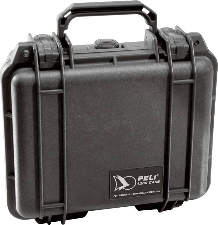 PELI Outdoor Koffer 1200 5l (B x H x T) 270 x 124 x 246mm Schwarz 1200-000-110E