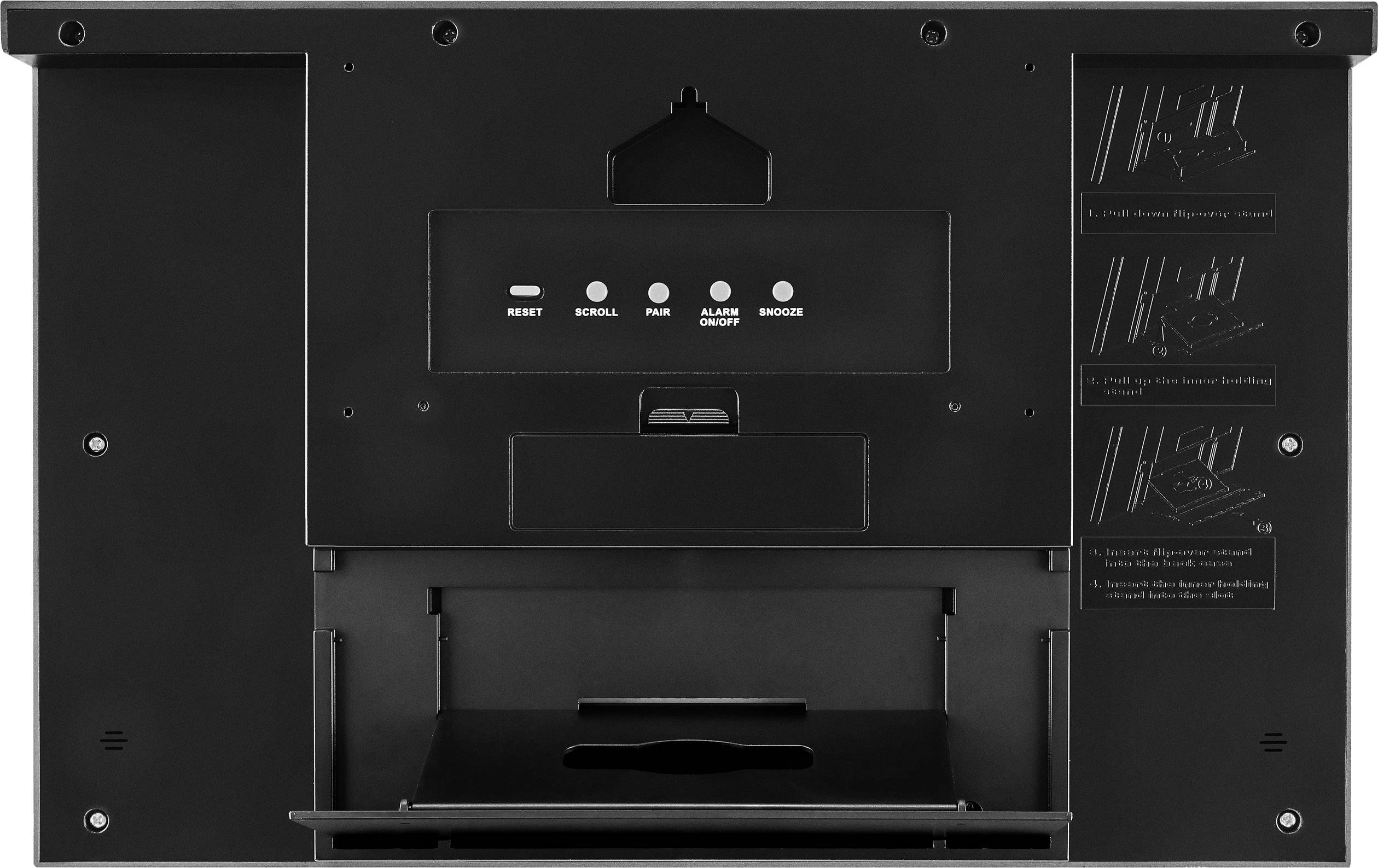 Eurochron Jumbo Bluetooth Wanduhr 424mm x 273mm x 44mm