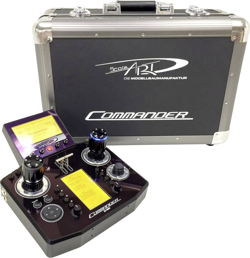ScaleArt COMMANDER SA-5000 Pult-Fernsteuerung 2,4GHz Anzahl Kanäle: 20