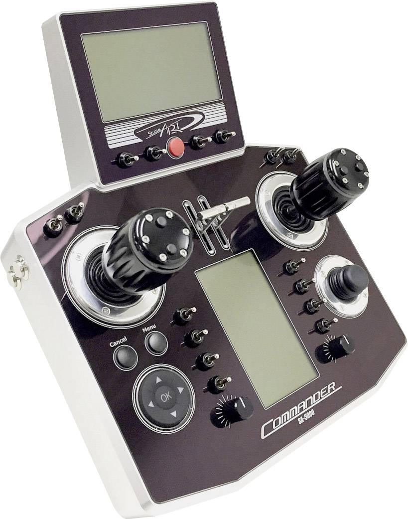 ScaleArt COMMANDER SA-5000 Pult-Fernsteuerung 2,4GHz Anzahl Kanäle: 20