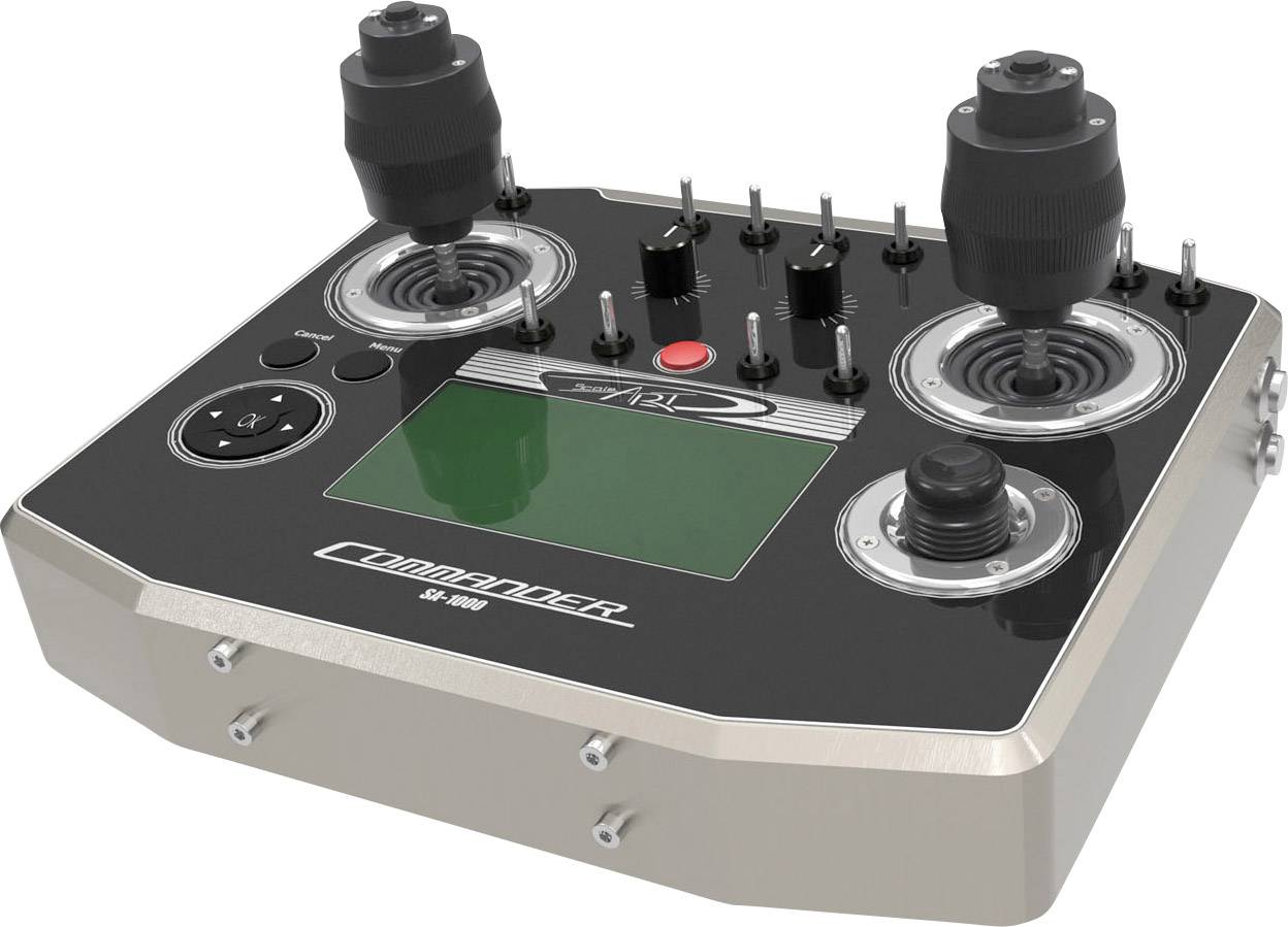 ScaleArt COMMANDER SA-1000 Pult-Fernsteuerung 2,4GHz Anzahl Kanäle: 14