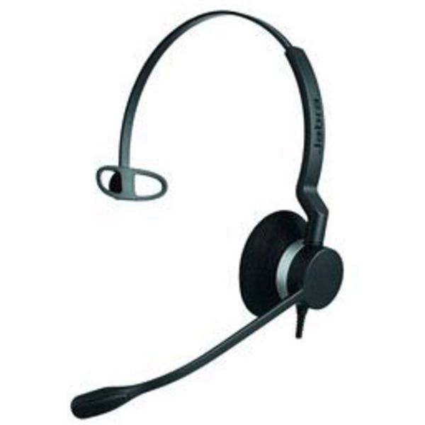 Jabra BIZ™2300 Over Ear Headset kabelgebunden Mono Schwarz Noise Cancelling Telefon Jabra BIZ™2300 Over Ear Headset kabelgebunden Mono Schwarz Noise Cancelling Telefon
