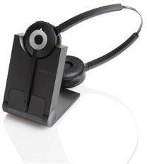Jabra PRO 920 Duo On Ear Headset DECT Duo Schwarz Noise Cancelling Telefon