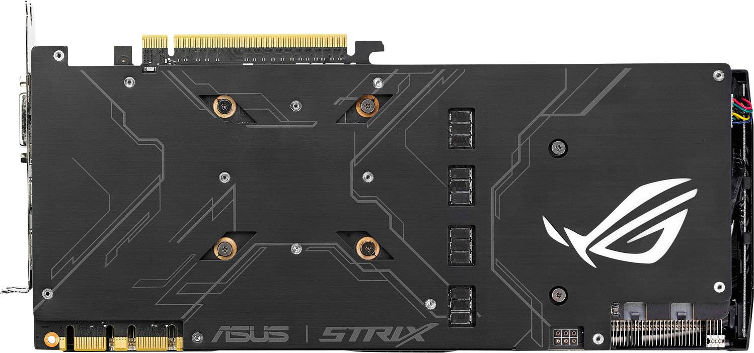 Asus Grafikkarte Nvidia GeForce GTX1070 Strix 8 GB GDDR5-RAM PCIe x16 HDMI®, DisplayPort, DVI