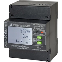Gossen Metrawatt U2387-V022 U2387-V022 Drehstromzähler mit Wandleranschluss digital MID-konform: Ja 1St. Gossen Metrawatt U2387-V022 U2387-V022 Drehstromzähler mit Wandleranschluss digital MID-konform: Ja 1St.