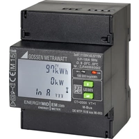 Gossen Metrawatt U2389-V015 U2389-V015 Drehstromzähler mit Wandleranschluss digital MID-konform: Ja 1St. Gossen Metrawatt U2389-V015 U2389-V015 Drehstromzähler mit Wandleranschluss digital MID-konform: Ja 1St.