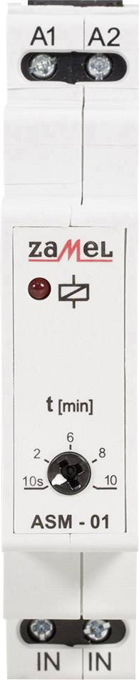 Zamel ASM-01/U Treppenlichtzeitschalter Hutschiene 12 V, 24 V, 230V