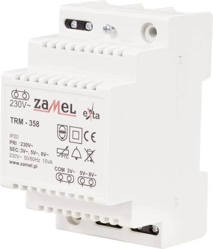 TRM-358 Klingel-Transformator 3 V/AC, 5 V/AC, 8 V/AC 5A