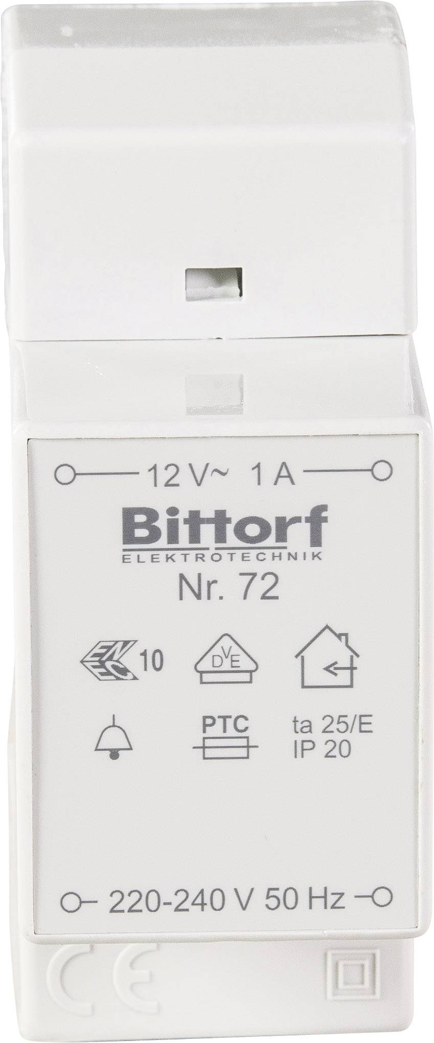 Bittorf 72 Klingel-Transformator 12 V/AC 1A