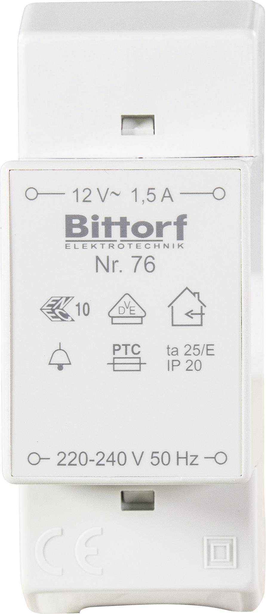 Bittorf 76 Klingel-Transformator 12 V/AC 1.5 A