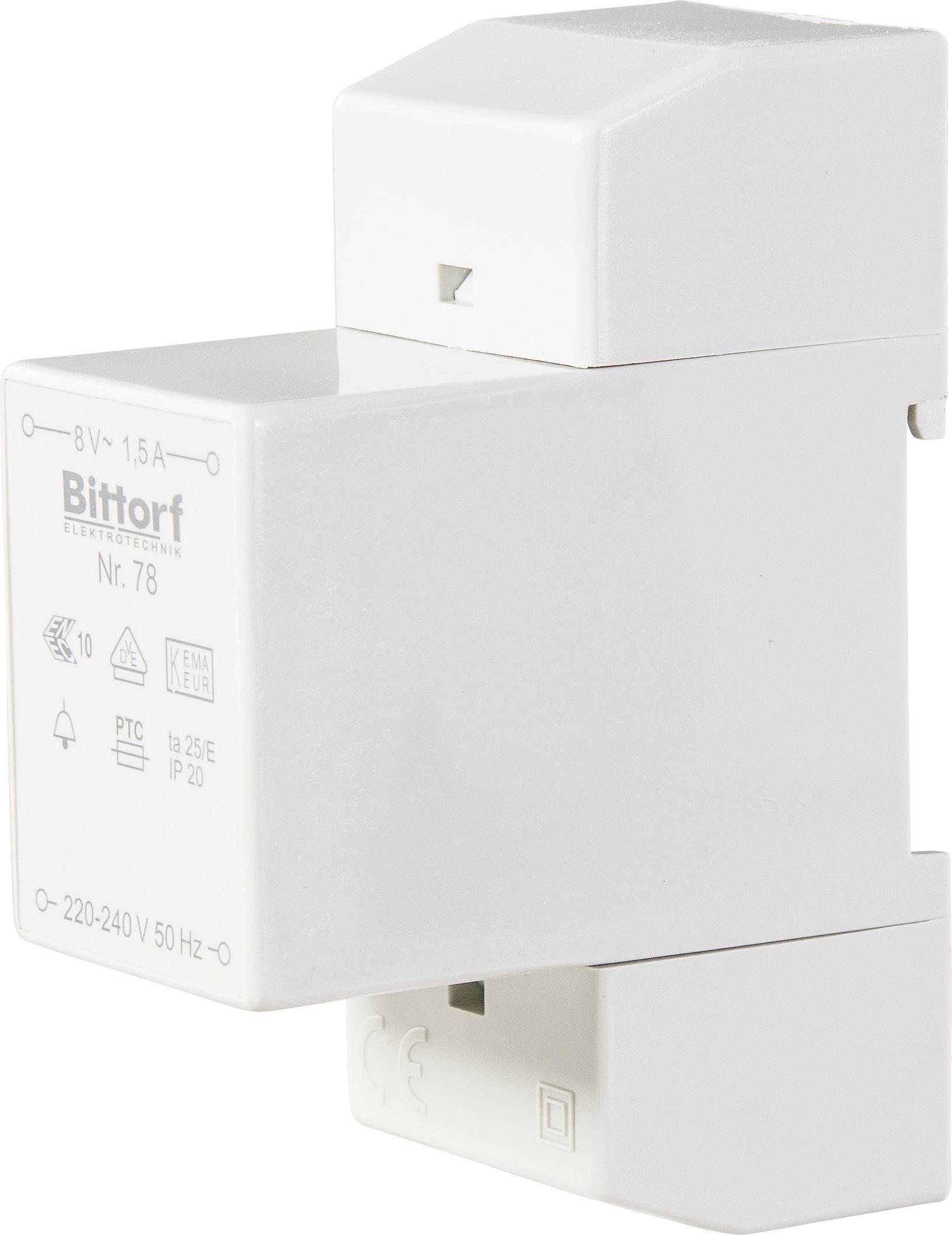 Bittorf 78 Klingel-Transformator 8 V/AC 1.5 A