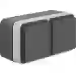 Berker Doppelsteckdose Aufputz W.1 Grau, Lichtgrau 47753525 1St. Berker Doppelsteckdose Aufputz W.1 Grau, Lichtgrau 47753525 1St.