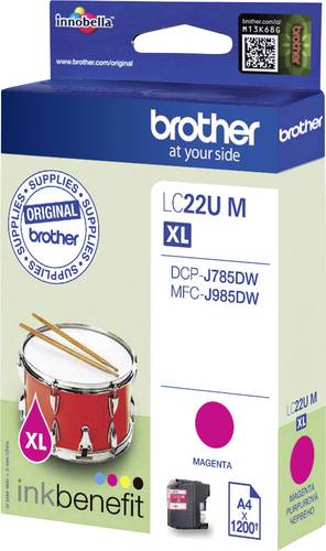Image of Brother Druckerpatrone LC-22U M Original Magenta LC22UM