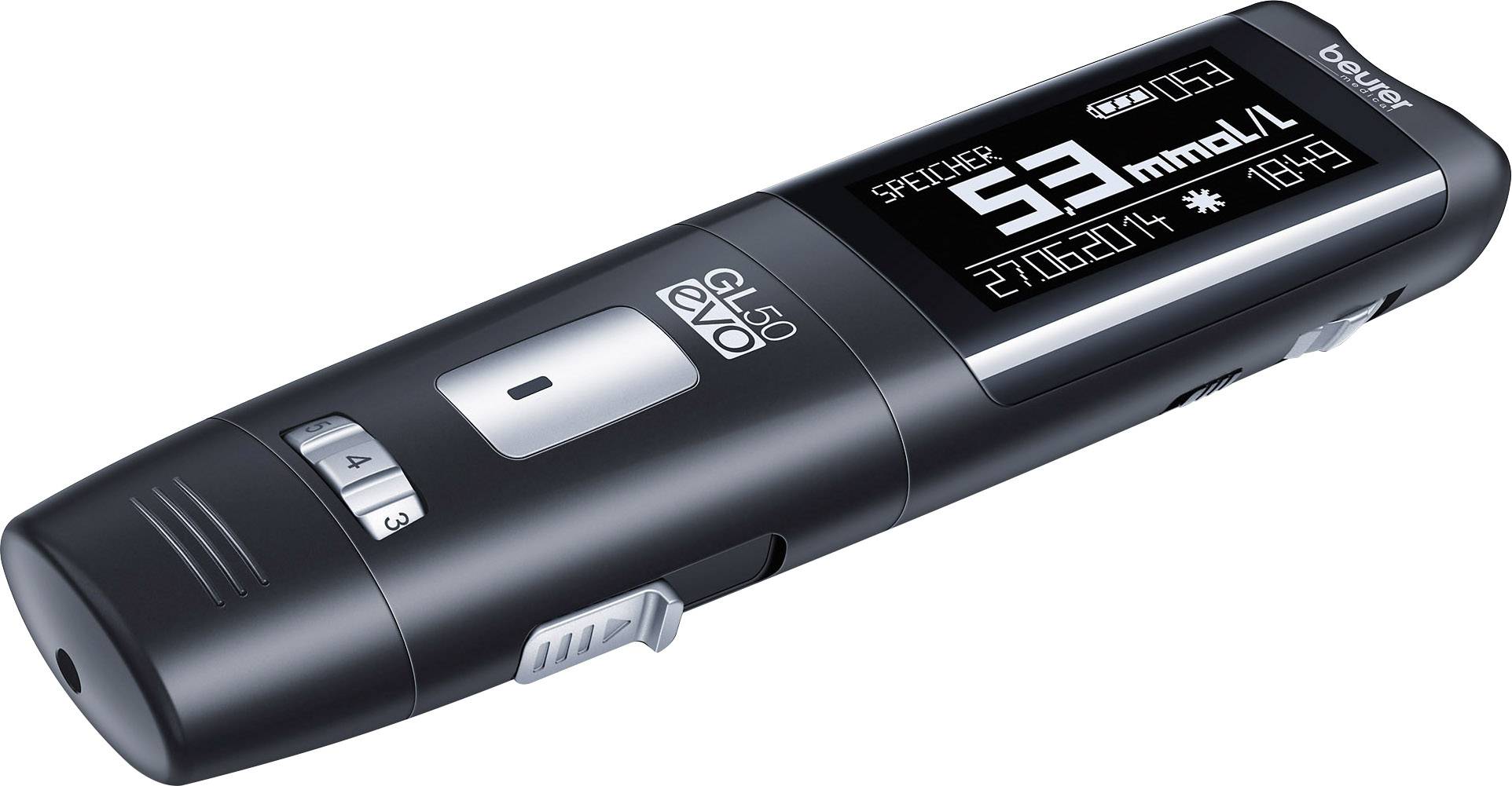 Beurer GL 50 EVO mmol/L Blutzuckermessgerät