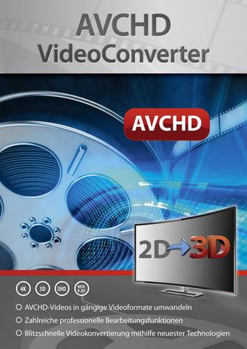 Markt Technik AVCHD VideoConverter Vollversion, 1 Lizenz Windows Videobearbeitung  - Onlineshop Voelkner