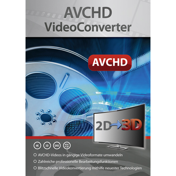 Markt & Technik AVCHD VideoConverter Vollversion, 1 Lizenz Windows Videobearbeitung