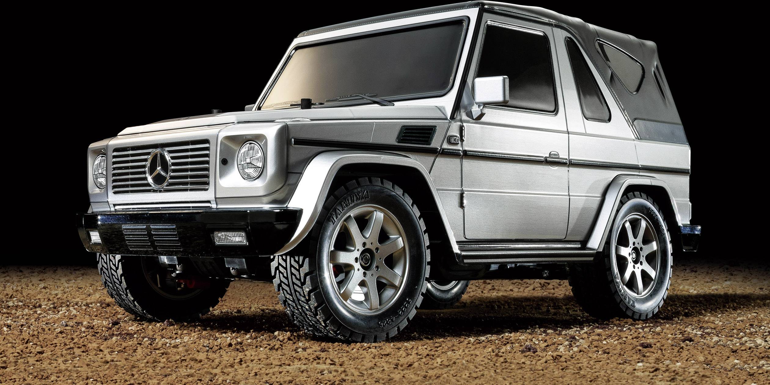 Tamiya MF-01X Mercedes Benz G320 Brushed 1:10 RC Modellauto Elektro Straßenmodell Allradantrieb (4WD) Bausatz