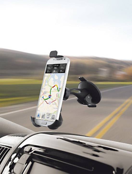 Trust Universal Saugnapf Handy-Kfz-Halterung 360° drehbar 83 mm (max)