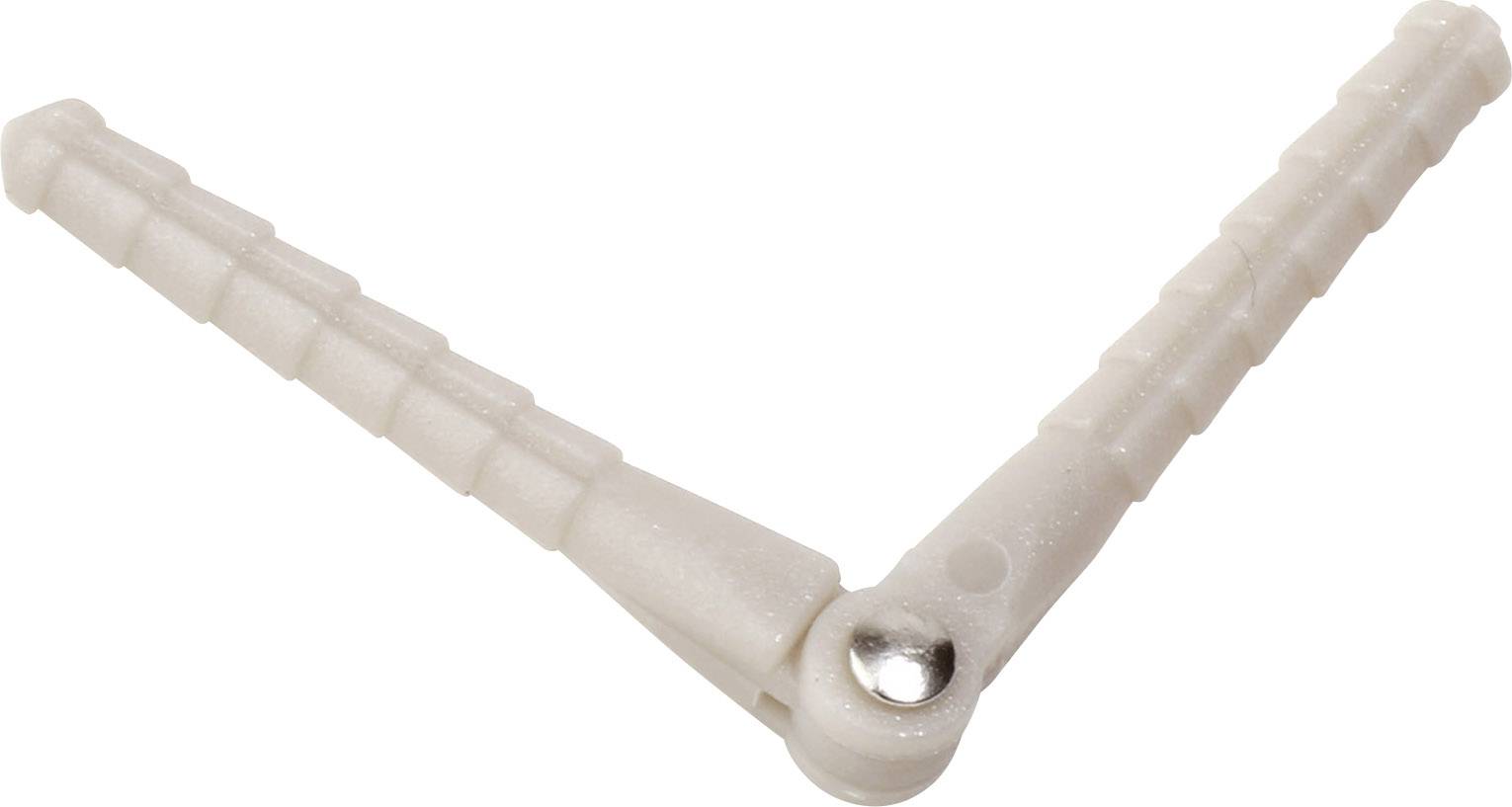 Reely Stiftscharnier Rund Kunststoff (Ø x L) 2.5mm x 48mm 5St.