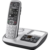 Gigaset E560A DECT/GAP Schnurloses Telefon analog Anrufbeantworter, Freisprechen, Optische Anrufsignalisierung Platin Gigaset E560A DECT/GAP Schnurloses Telefon analog Anrufbeantworter, Freisprechen, Optische Anrufsignalisierung Platin