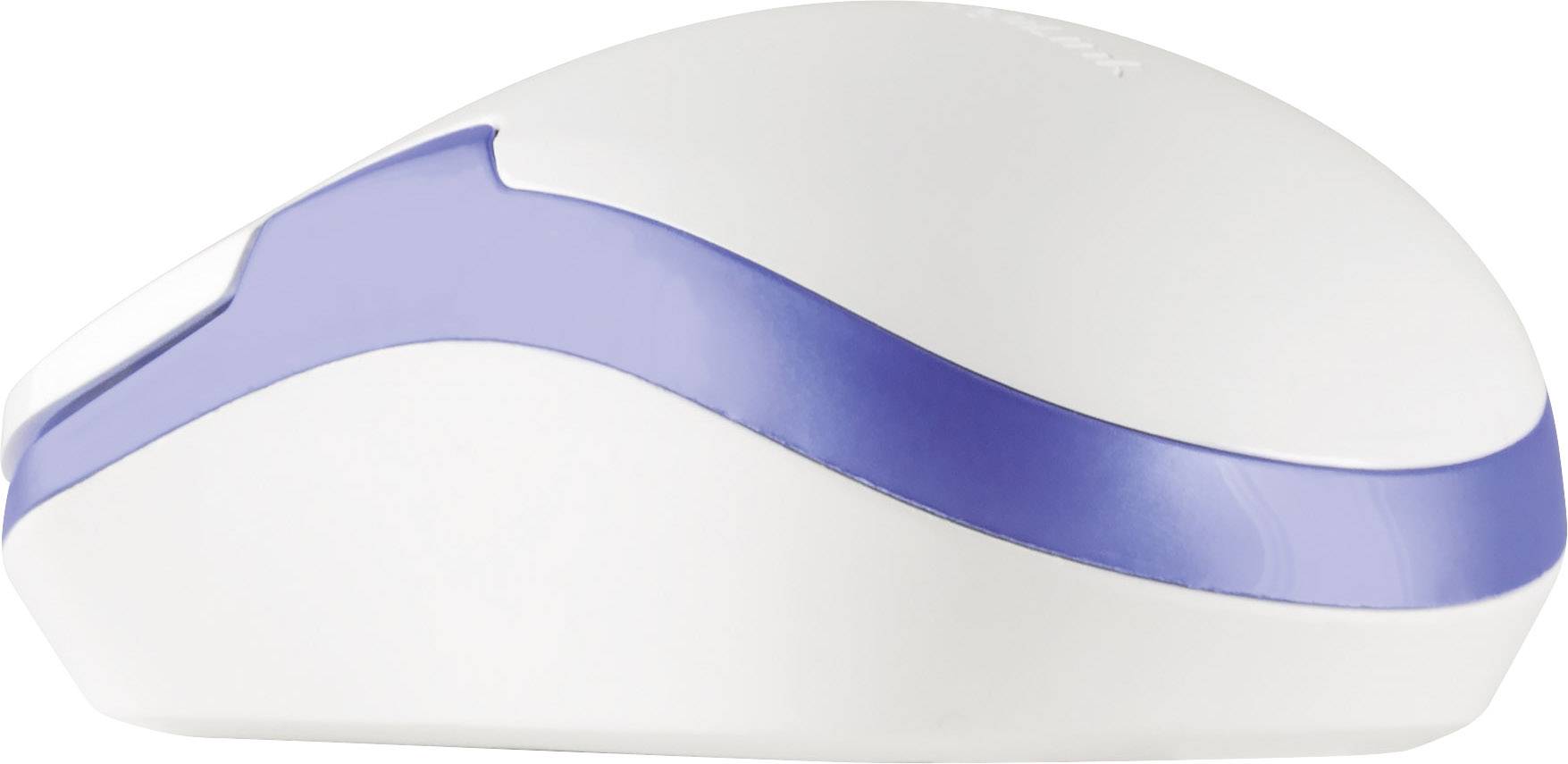 LogiLink ID0130 Maus Funk Optisch Weiß, Blau 3 Tasten 1200 dpi