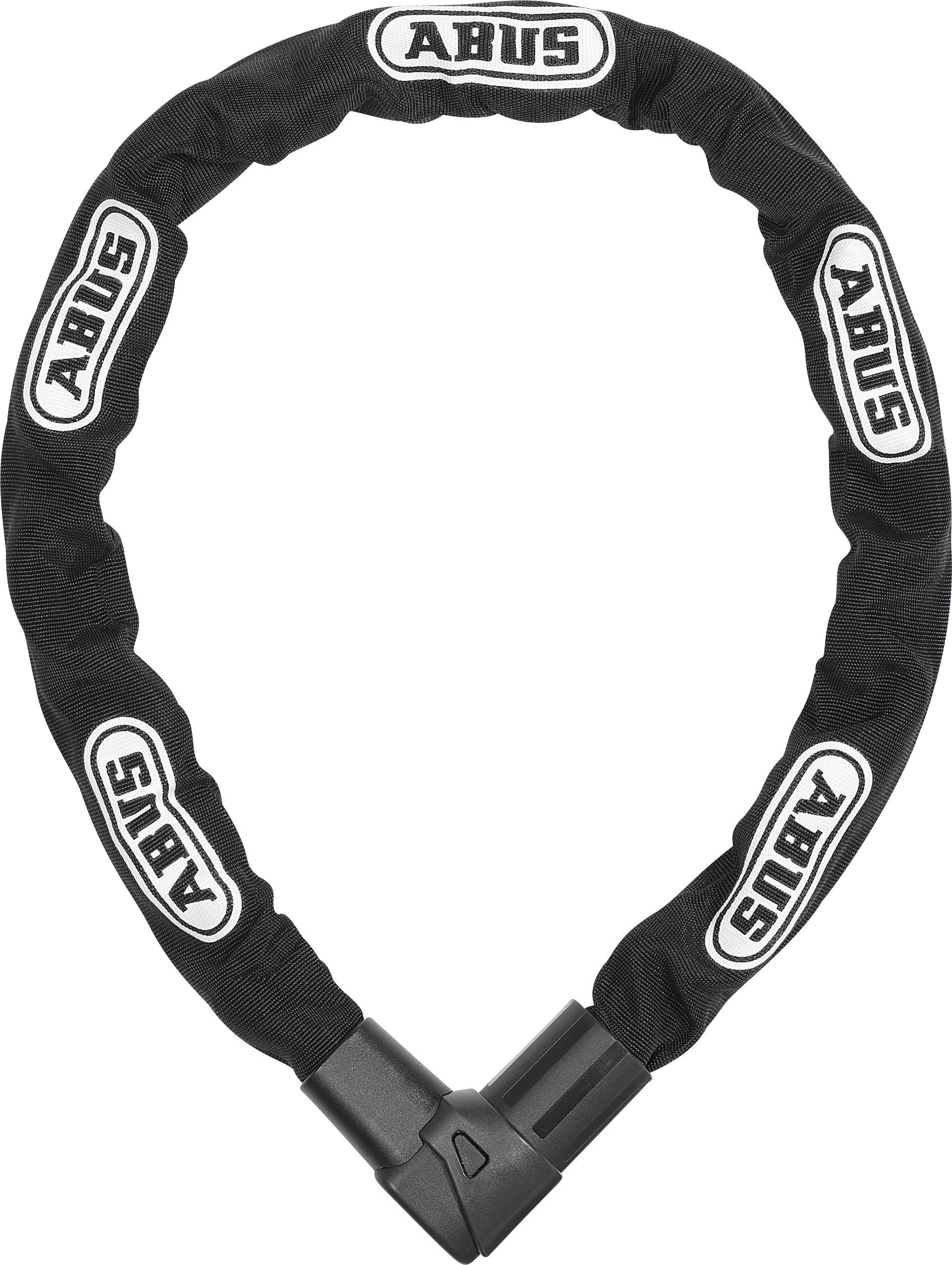 ABUS City Chain 1010/170 Schloss-Ketten-Kombi Inkl. Leuchtschlüssel, Automatisches Verdeck, Code Card