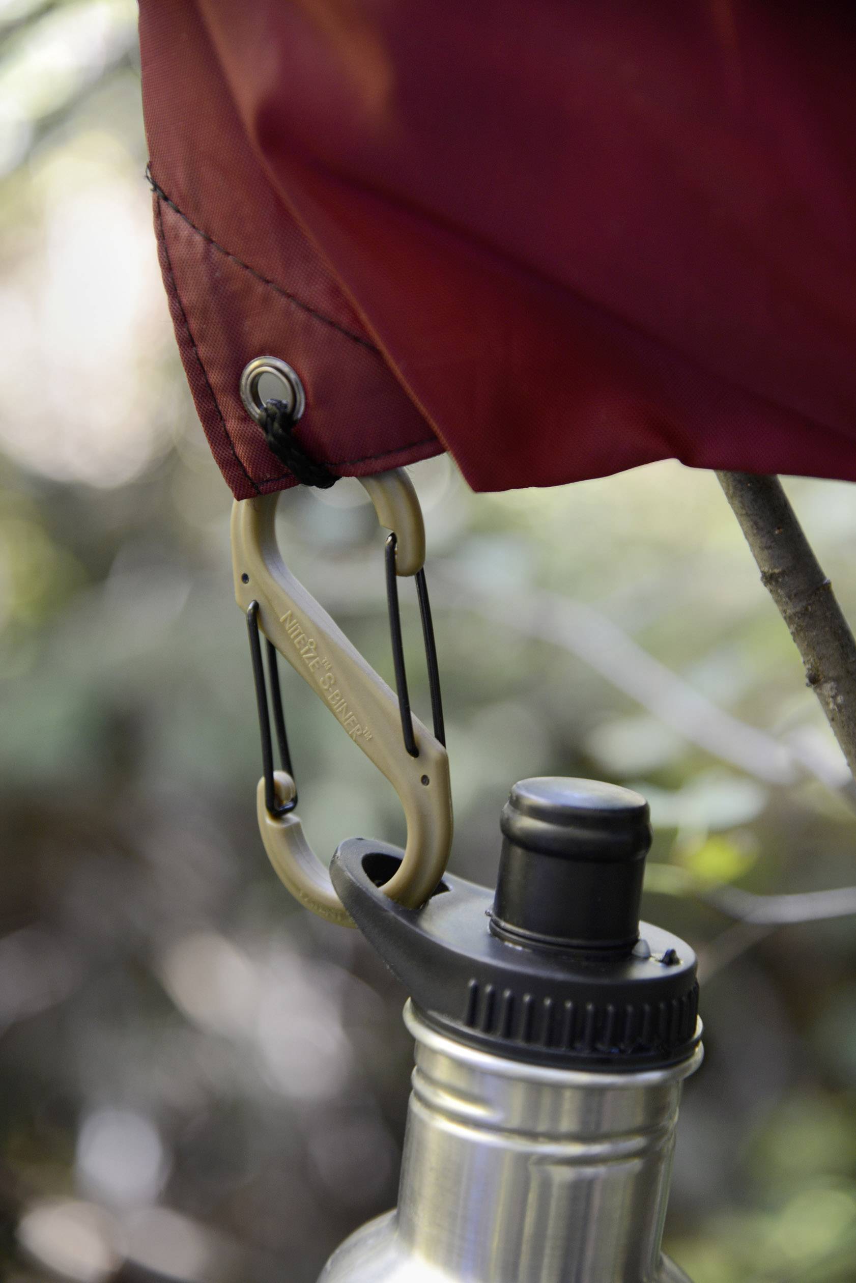 NITE Ize NI-SBP4-03-01BG Karabiner S-Biner Gr. 4 88mm x 38mm x 8mm 1St.