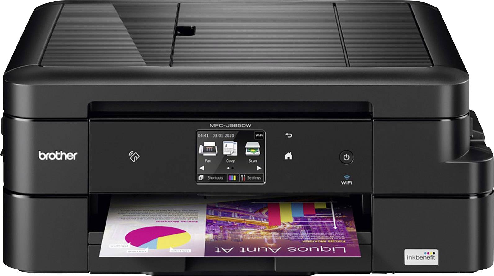 Brother inkbenefit MFC-J985DW Farb Tintenstrahl Multifunktionsdrucker ...