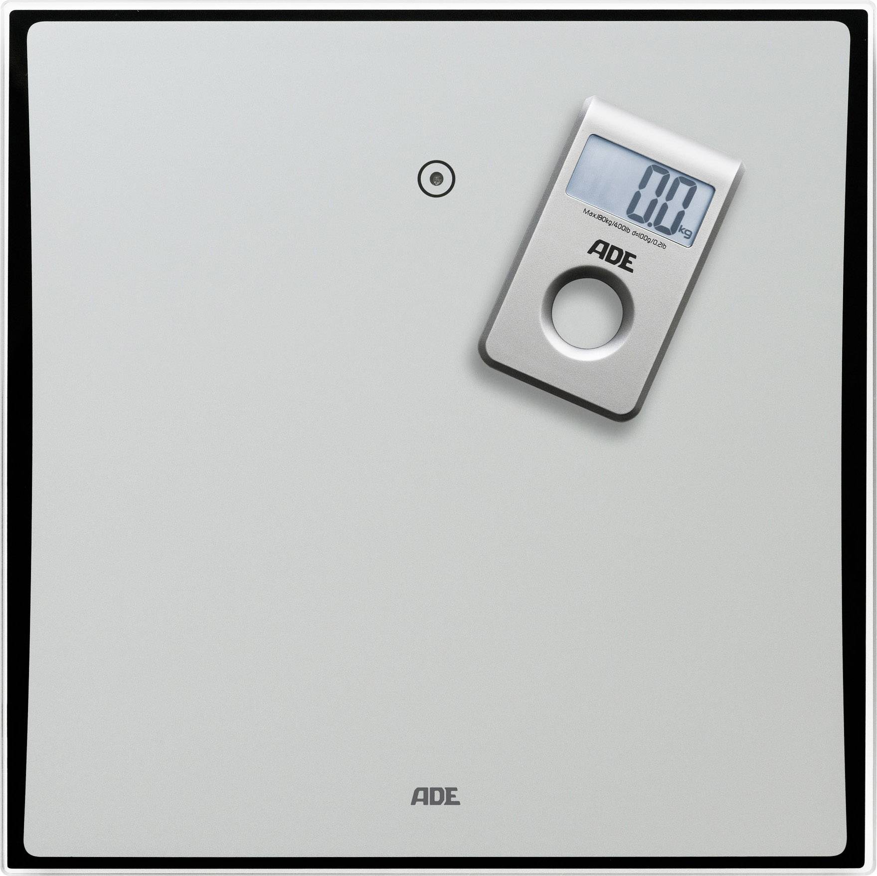 ADE BE 1307 Tilda Digitale Personenwaage Wägebereich (max.)=180kg Silber Funk-Display