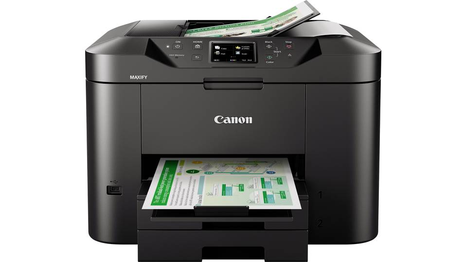 Canon MAXIFY MB2750 Tintenstrahl-Multifunktionsdrucker A4 Drucker, Scanner, Kopierer, Fax LAN canon drucker mb2750