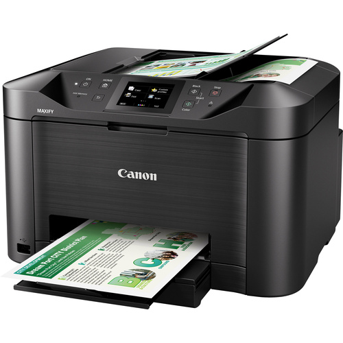 Canon MAXIFY MB5150 Farb Tintenstrahl Multifunktionsdrucker A4 Drucker, Scanner, Kopierer, Fax LAN, WLAN, Duplex, Duplex-ADF