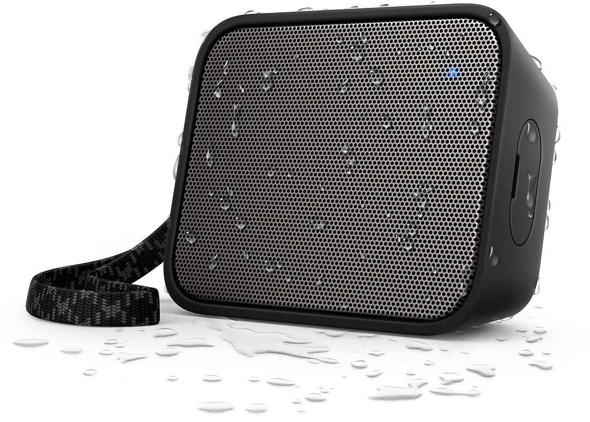 Philips Bluetooth® Lautsprecher BT110B spritzwassergeschützt Schwarz