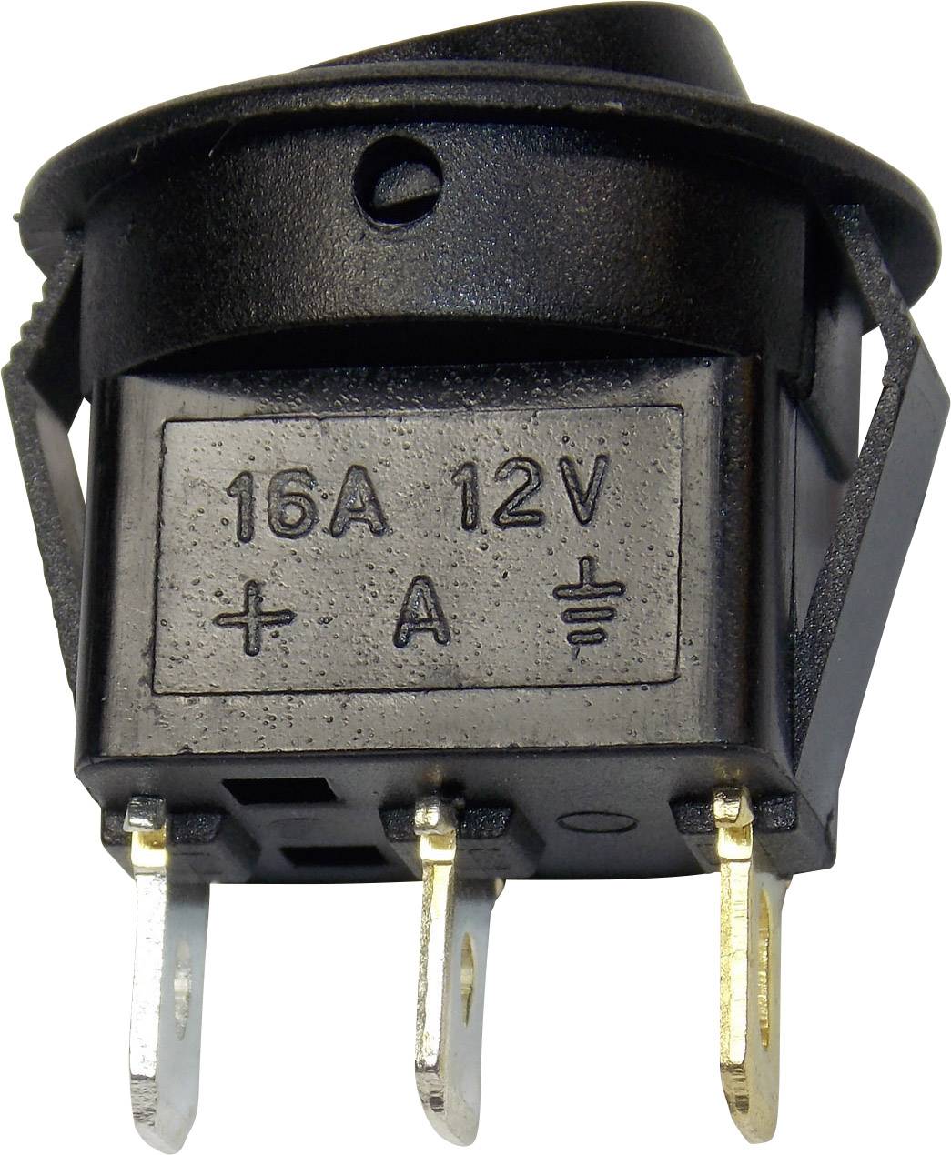 HP Autozubehör 28632 Kfz-Wippschalter 12V 10A 1 x Aus/Ein rastend 1St.