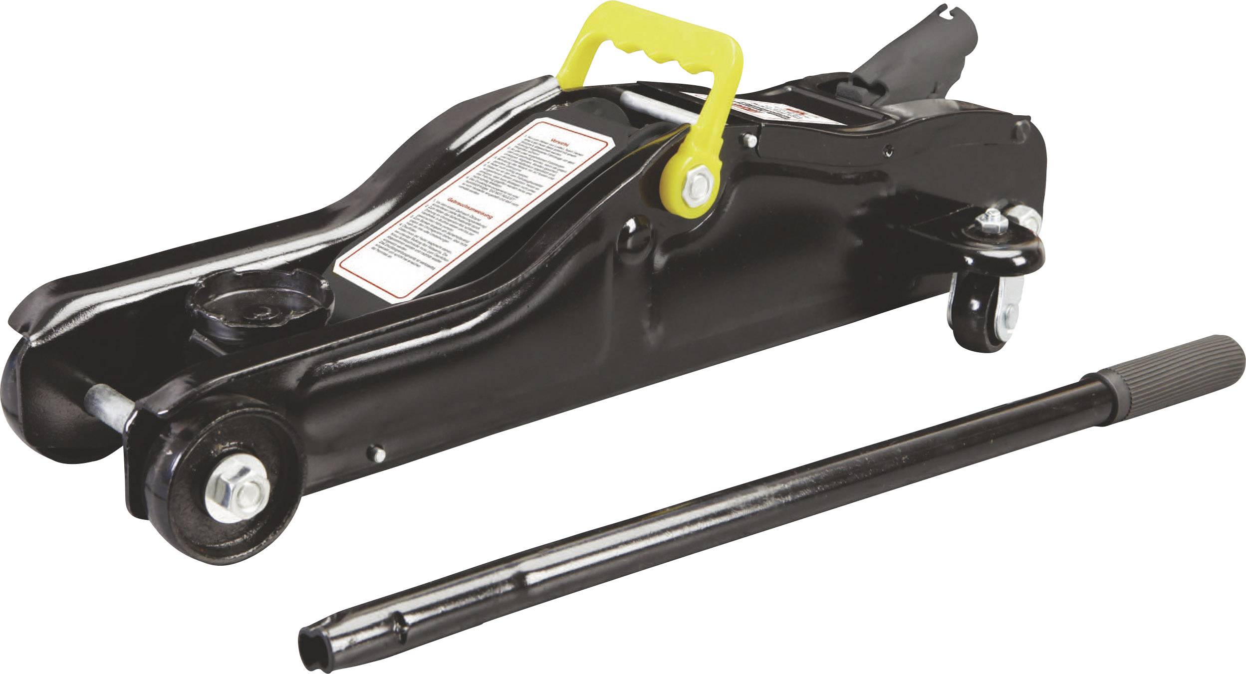 HP Autozubehör Flach-Rangierheber 2t Rangierwagenheber 2 t Arbeitshöhe: 8.5 - 33 cm