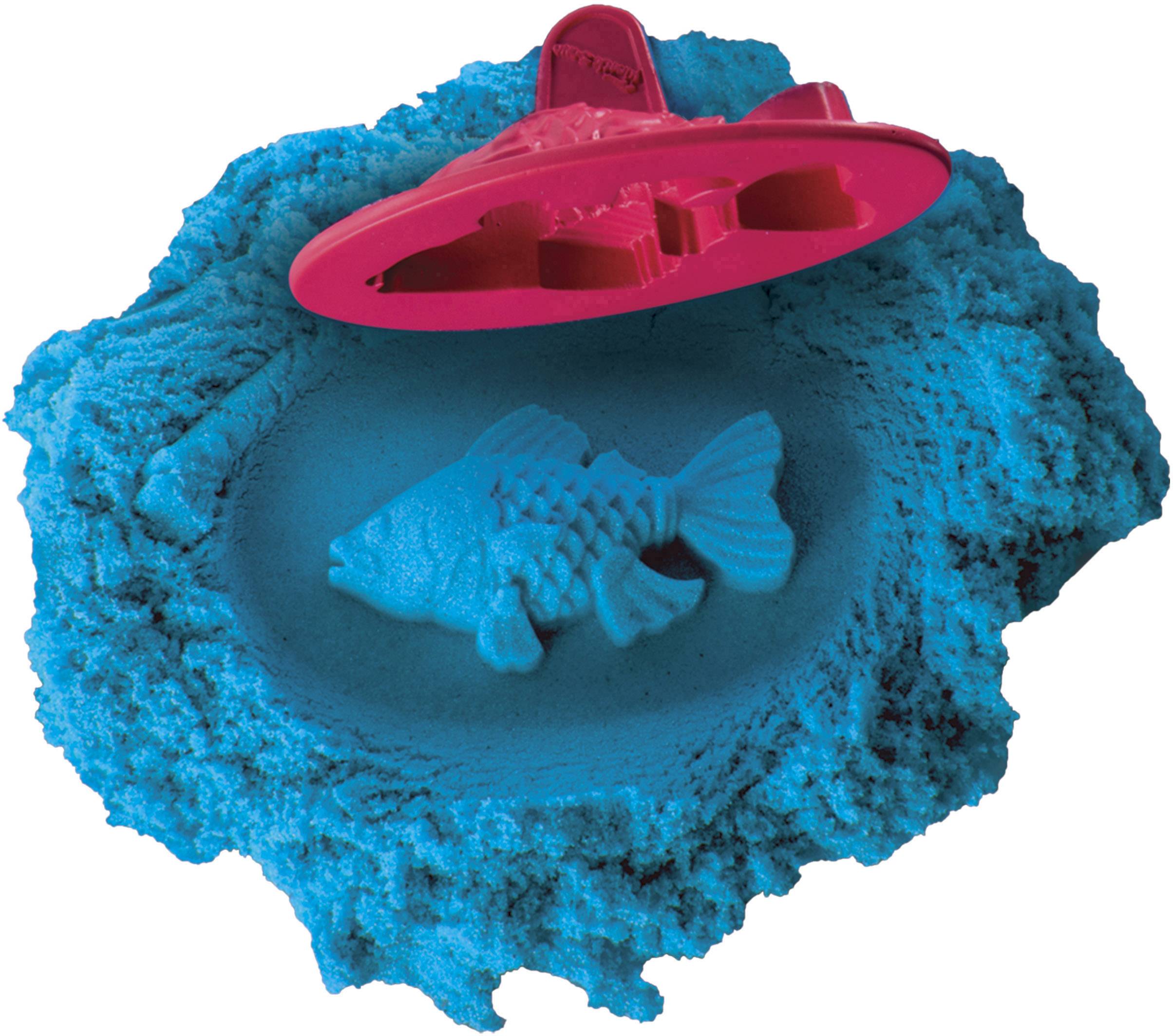 Spin Master - Kinetic Sand Box Set blau, 454g