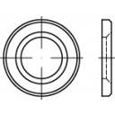 TOOLCRAFT HV-Scheiben 23mm 39mm Stahl 1 St. 146505