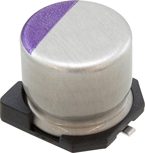 Panasonic Elektrolyt-Kondensator SMD 100 µF 6.3V 20% (Ø) 6.3mm